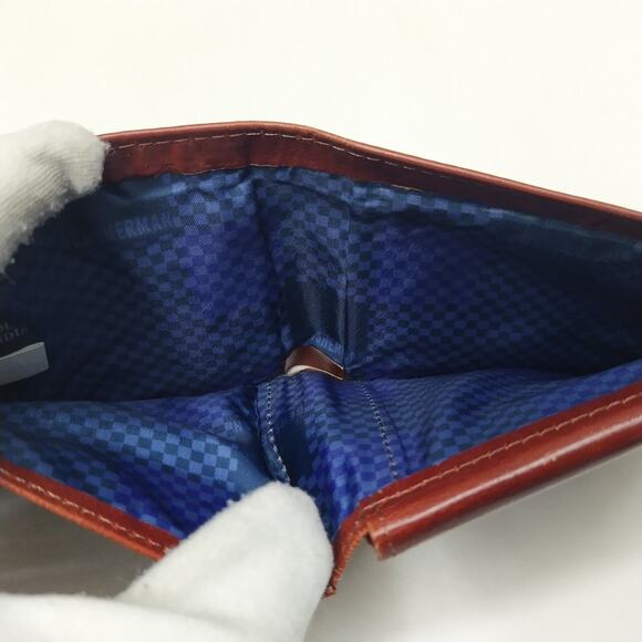 Ben Sherman Brown Leather Credit Card ID Window Bifold Man Wallet - Picture 13 of 15